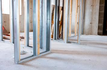 Gypsym wall frame