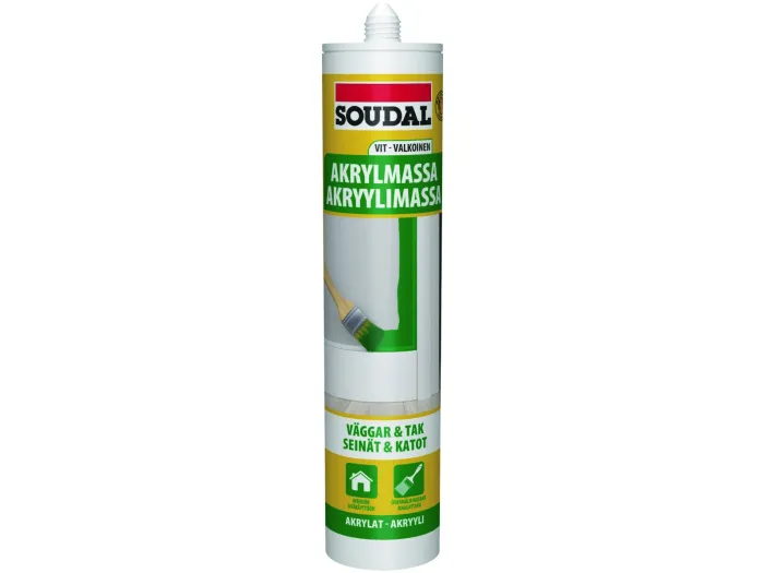 Akryylimassa Valkoinen 300ml