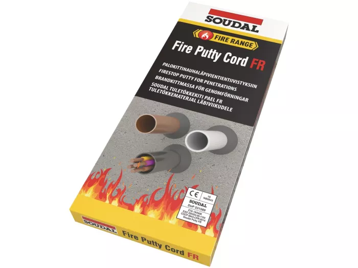 Soudal putty cord FR Grafiitti 5 kappaletta