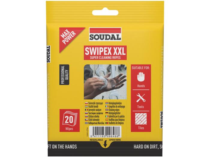 Swipex Wipes 20 kappaletta